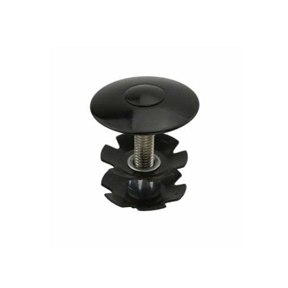 Headset Alloy Tap 1 1/8" Caps Black. bicycle headset, bike headset, chopper headset, headset parts Bike part