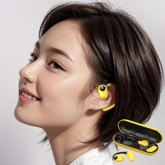 Headset with Bluetooth – Bluetooth Headphones 5.3 Bluetooth Chip Type-c Fast Charging Smart Noise Reduction Low Latency Long Battery Life Wireless Sports Headset