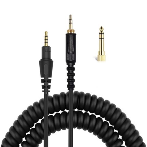 Headset Cable Cord Line for HDJCUE1/HDJCUE1BT/HDJX5/HDJX7/HDJS7 Headphone Cord with 6.35mm Plug Clear Sound Long lasts