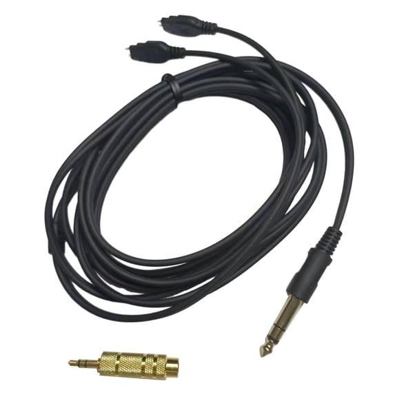 Headset Cable with 3.5mm Plug for HD580 HD600 HD650 HD565 Headset Cord Quality Wire Performances