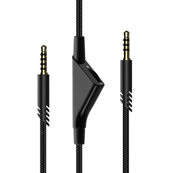 Headset Cable with Volume Control 3.5mm Plug for A10 A40 Gaming Headset 3.5mm Braided Cable Cord