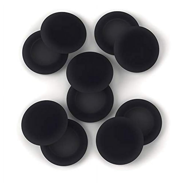 Headset Ear Foam Earpads Sponge Cushion Covers (Black) 5 Pairs