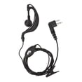 thumbnail image 1 of Headset Earpiece with Mic PTT for Motorola Two Way 2 Pin M Plug, 1 of 7