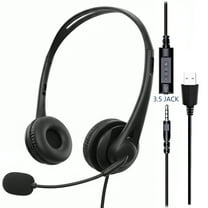 Headset,Gaming Headset,Headset with Mic,Headset with Microphone,Computer Headset with Microphone,USB Headset with Microphone for PC,Wired Headset USB,Business&Office&School Headset,Noise Cancelling
