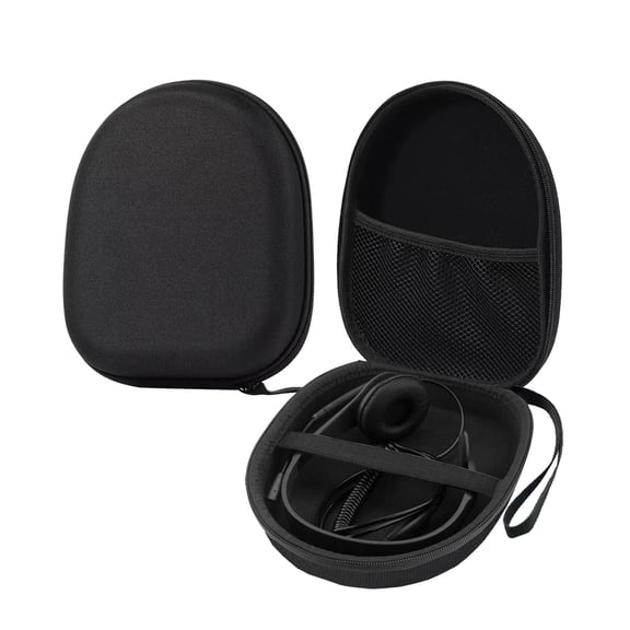 Headset Headphone Travel Hard Carrying Case Compatible with Logitech H390 H340 H111 H540 H570e H151, Compatible with Sennheiser SC 30/ SC 60/ PC 8/ PC 7/ Consumer Audio Momentum 4