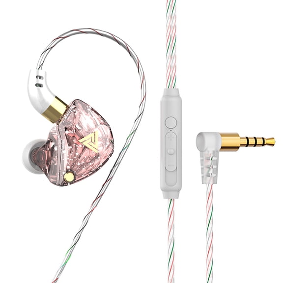 Headset,In-line With Mic Ear Headset 3.5mm Wired Ear Headset In-ear Wired Ear Eryue Headset 3.5mm In-ear Ears In-line