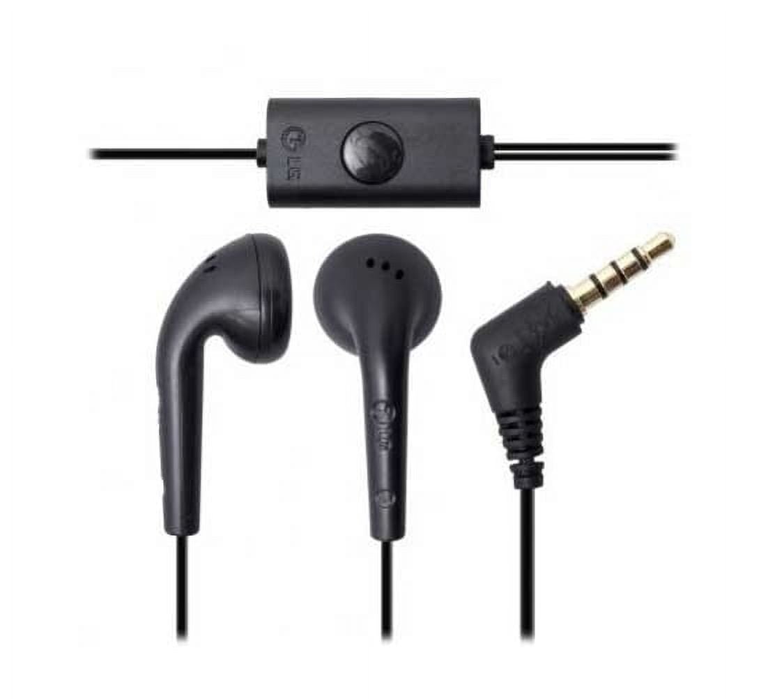 Headset LG OEM 3.5mm Hands-free Earphones Mic Dual Earbuds