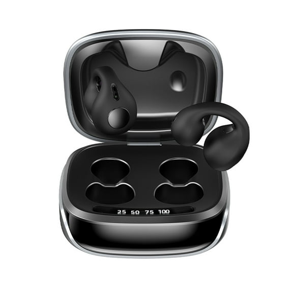 Headset,Mic Headset Ear Mic Reduction Mic Cvc8.0 Noise Or 1 * Conduction Mic Conduction Ear Box Battery Ear Headset Stable Low Mic Headset - Bone Conduction Noise With Clip Box Reduction Ear