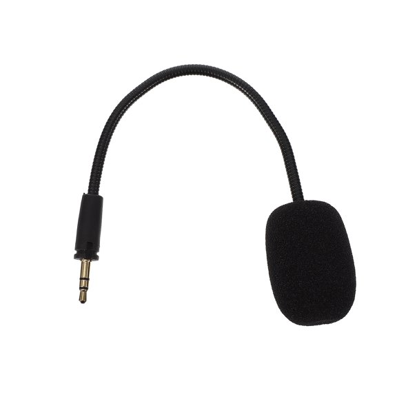Headset Microphone 1Pc Headset Microphone In-line Microphone Gaming headphone Microphone Gift (8.07X1.38X1.38Inch)