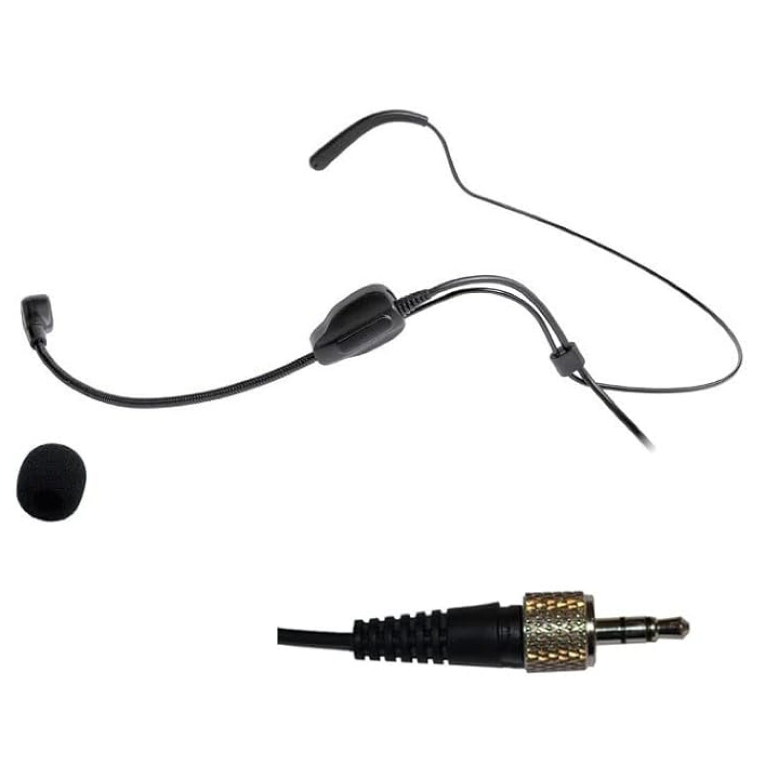 Headset Microphone Compatible with Wireless Lavalier System (for Wireless Systems)