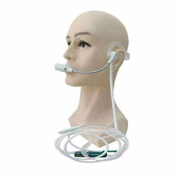 Headset Nasal Type Oxygen Cannula Soft-contact Nasal Oxygen Cannula