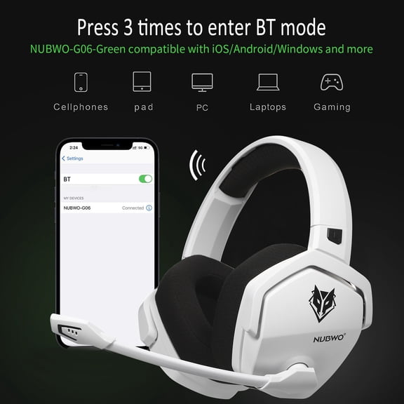 Headset,Noise Battery Headset Surround Mic Headset Battery Headset Noise Pc With Mic Noise Mic Ear Noise Headset Noise Soft Earmuffs Pc Laptop Mic Ear Noise Over Headset Ear Over Ear Micpc