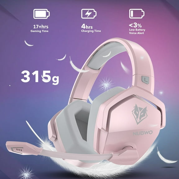 Headset,Noise Over Ear Headset Surround Over Ear With Ear With Mic Pc Laptop Soft Earmuffs Compatible With Pc Battery Bt Headset Earmuffs Compatible With Radirus Headset Noise