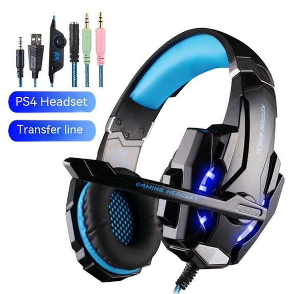Headset,Pc Cable Kotion Headset Usb Headset Pc Headset 3.5mm Audio 3.5mm Usb Cable Audio Laptop Pc With Audio Headset 3.5mm Headset With Headset Laptop Headset Headset Audio Conversion Pc Usb