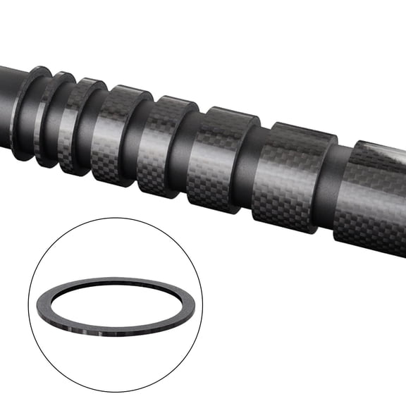 Headset Rings, Road Bike Headset Spacer Front Fork Adjustment Spacer for 1 1/8 inch Headset Stem Spacer, Stem Washer, Repair Parts 1MM