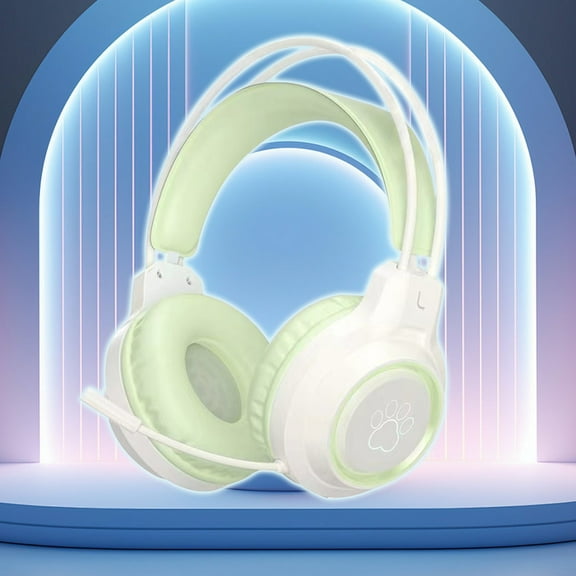 Headset Students Children Study Back Music Gaming Headset Boys Girls Gift Fashionable Headset Wired