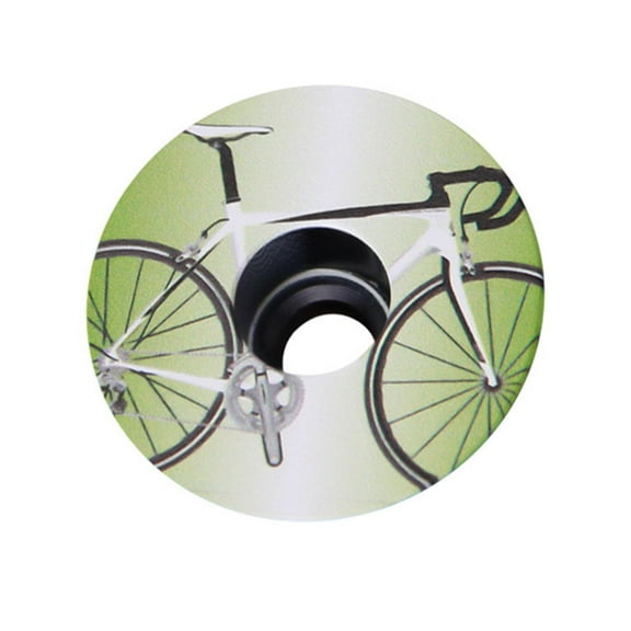 Headset Top Cap Front Fork Stem Top Cap 1 1/8" Sturdy Front Fork Upper Tube Cover for Road Riding Part Replacement Hardware Style B