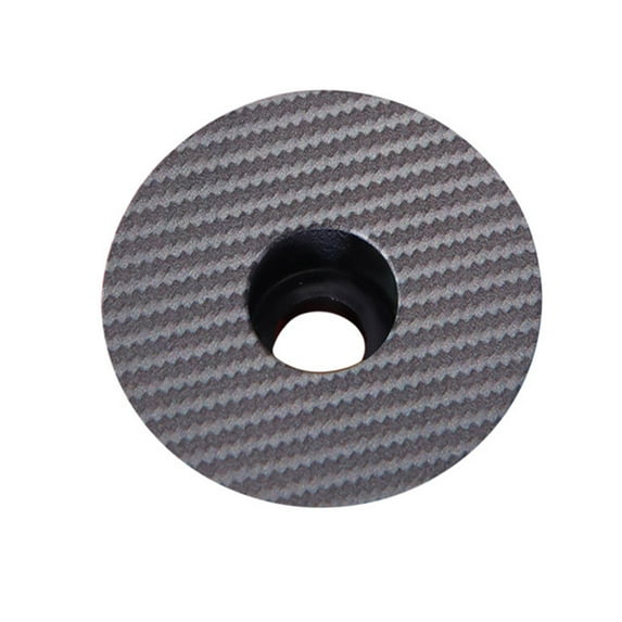 Headset Top Cap Front Fork Stem Top Cap 1 1/8" Sturdy Front Fork Upper Tube Cover for Road Riding Part Replacement Hardware Style C