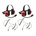 thumbnail image 1 of Headset Track Talk Red Linkable Intercom 2 Pack, 1 of 1