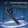 Headset Wireless Earpiece V5.3 6Hrs Headphones Digital Display In Ear
