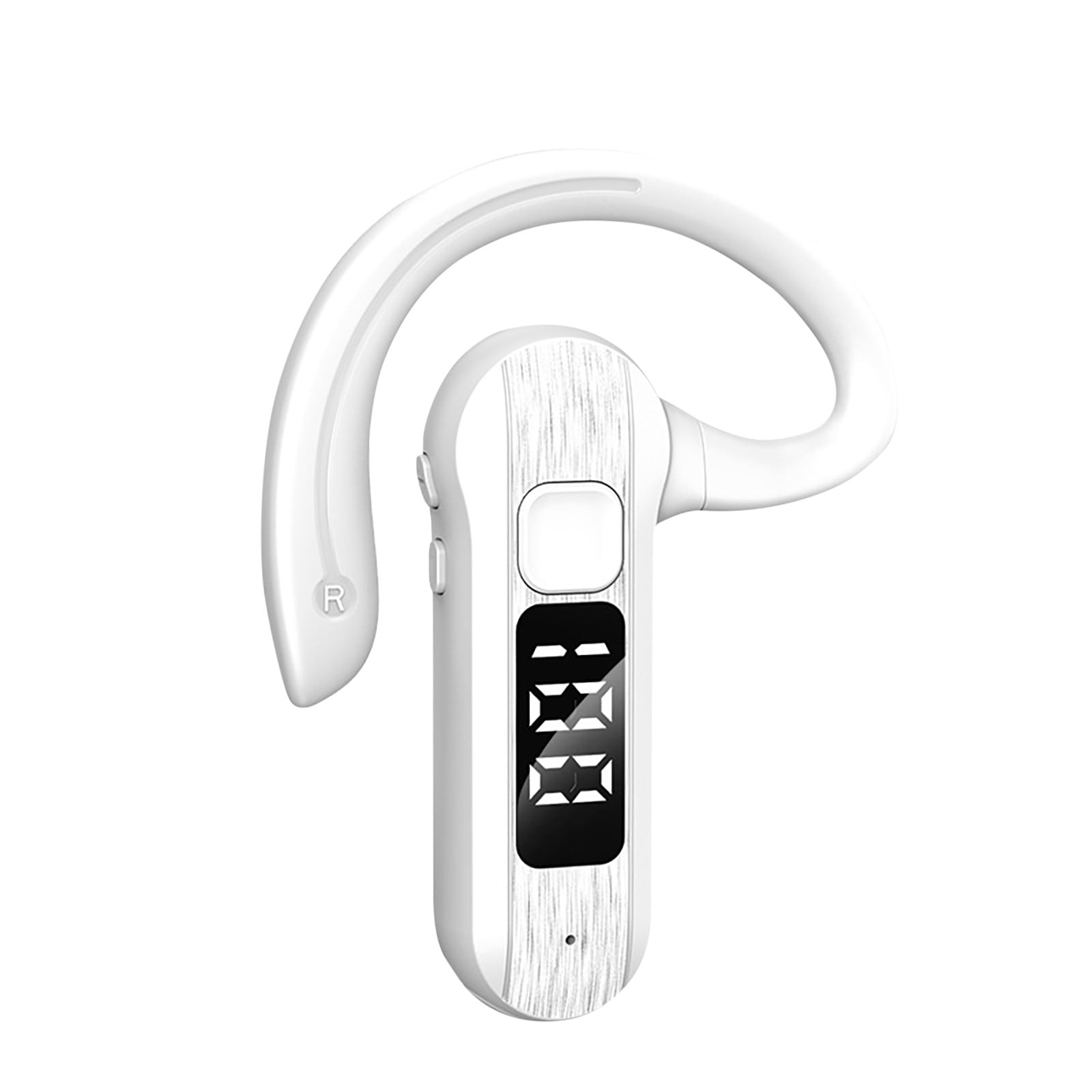 Headset Wireless Earpiece With Noise Cancelling Microphone For Driving Single Ear Headphones For Cell Phones Wired Earbuds With Microphone Running Headphones With Microphone Headsets in Ecuador at USD...