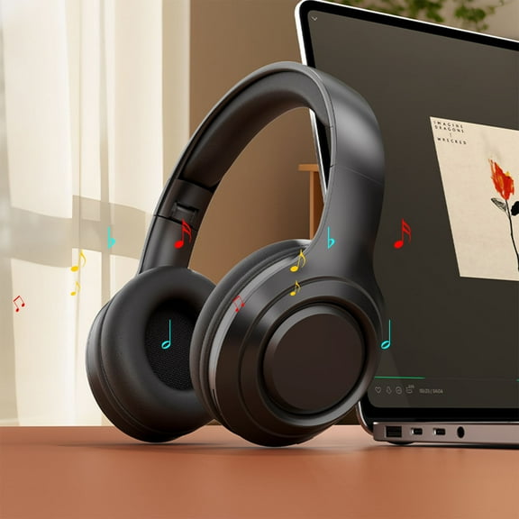 Headset with Bluetooth – 5.4 Wireless Bluetooth Headset Heavy Sports Game Headset