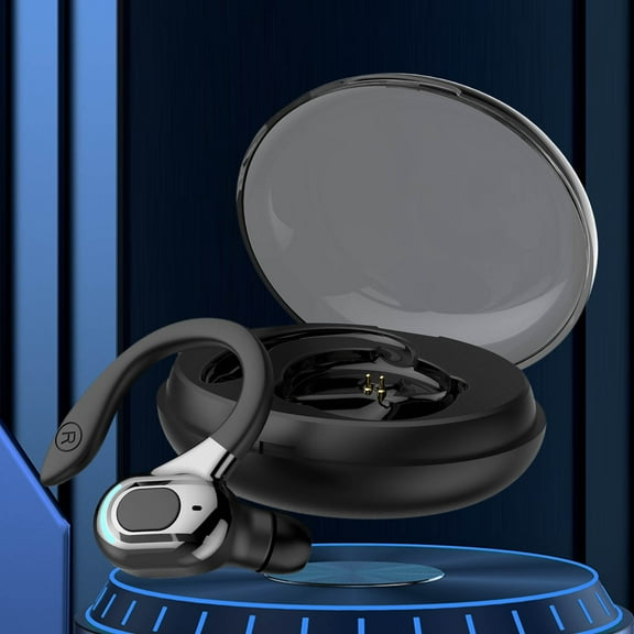 Headset with Bluetooth – Ear Headset Bluetooth Headphones Handsfree Wireless Headset Business Headset Drive Call Sports Earphones