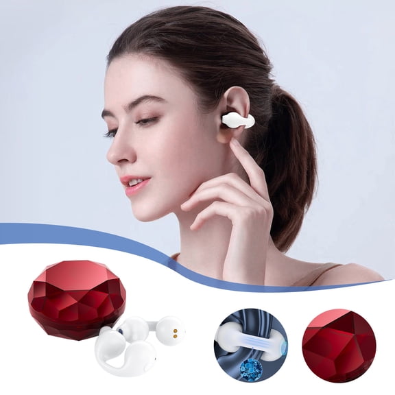 Headset with Bluetooth – Wireless Bluetooth Earphones With Noise Reduction, Ear Clip Style, Non-invasive And Lossless Sound Quality