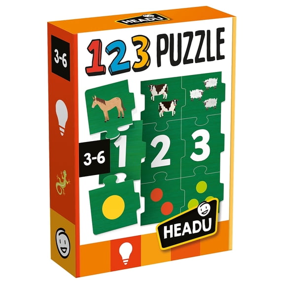 Headu 123 Puzzle Educational Toys for ages 3-6 Years Old