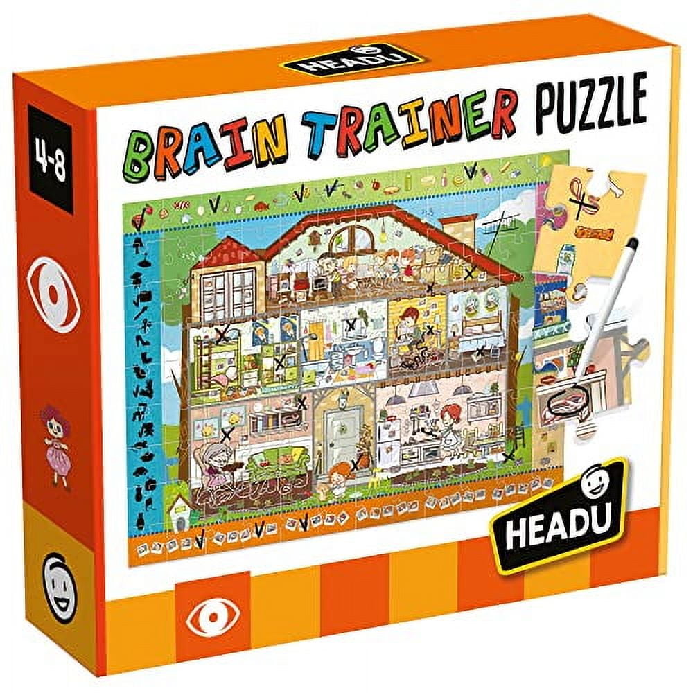 Headu Brain Trainer Puzzle Educational Toys for ages 4-6 Years Old