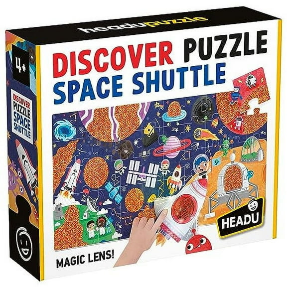 Headu Discover Puzzle Space Shuttle Educational Toys for ages 4-99 Years Old