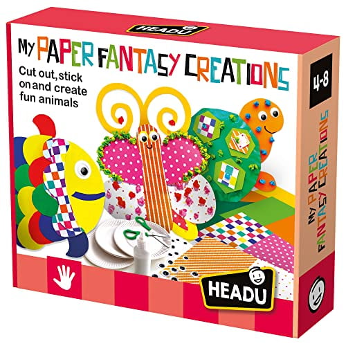 Headu My Paper Fantasy Creations Educational Toys for ages 4-8 Years Old