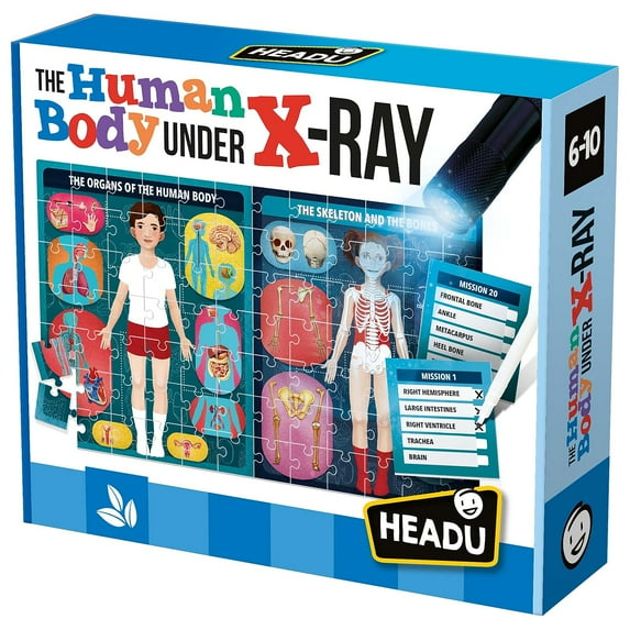 Headu The Human Body Under X-Ray 84 Piece Puzzle (HDUEN22762)