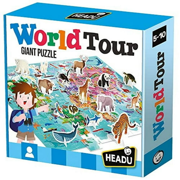 Headu World Tour Educational Toys for ages 5-10 Years Old