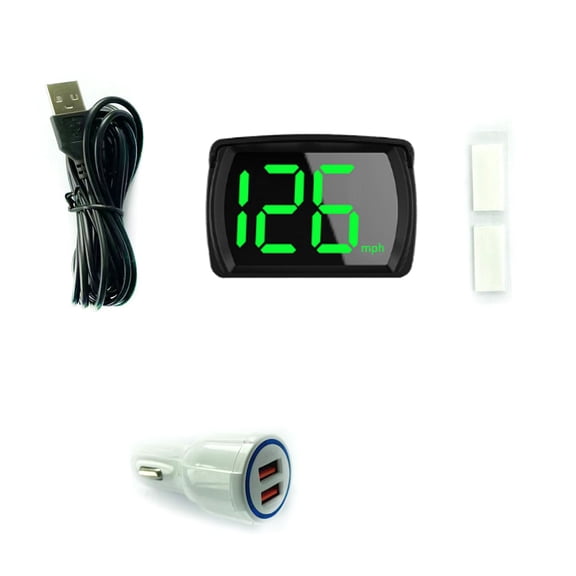 Headup Display Speedometer by Moobody: GPS Digital Speedometer with LED Display, for Car Truck SUV Motorcycle
