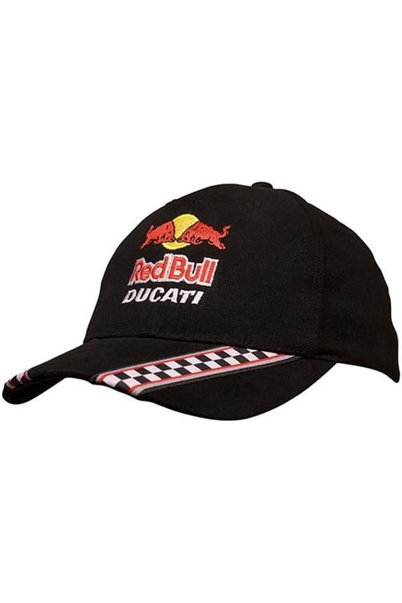 4093 Brushed heavy cotton twill with racing ribbon on visor & closure
