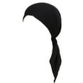 thumbnail image 1 of Headwear for Women Pre-Tied Head Scarf Slip on Headwraps Soft Turbans Hats Beanie Coverings Scarves | Stretch Lightweight Fabric, Chic Street Fashion Wrap QURATI, 1 of 2