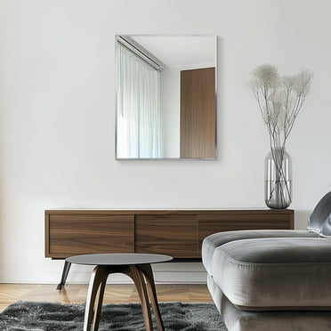 Headwest Spectrum Brush Nickel Wall Mirror - Brushed Nickel - 24 X 30