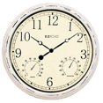 thumbnail image 1 of Headwind 15" Indoor/Outdoor Clock-White Weathered Clock, 850-0058, 1 of 1