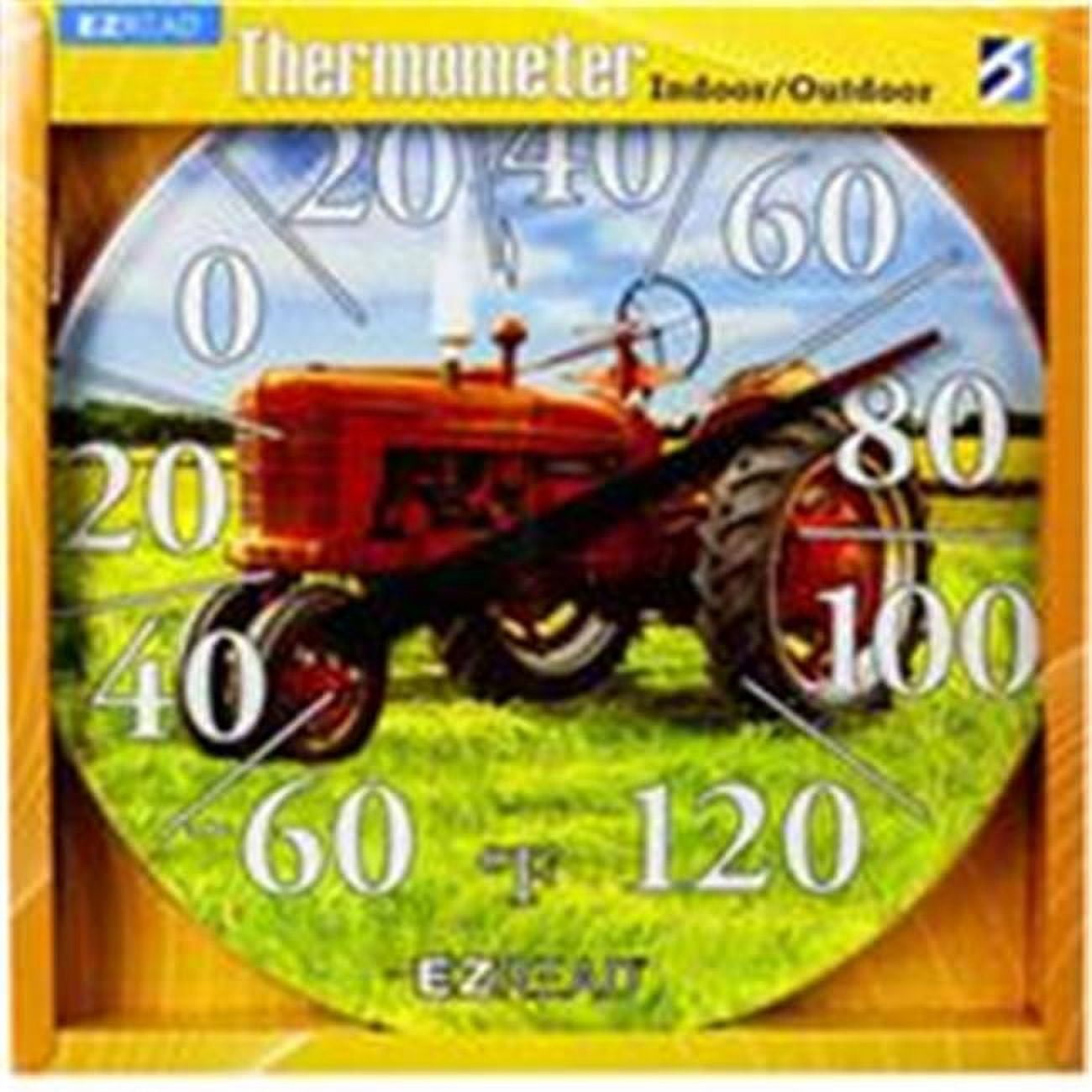 Headwind 840-1234/840-1233 12.5in Ezread Dial Thermometer Red Tractor