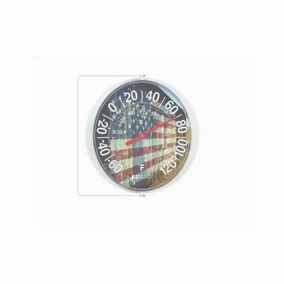 Headwind Consumer Products 140348 5.5 in. Dial Thermometer with Bracket & US Flag Design