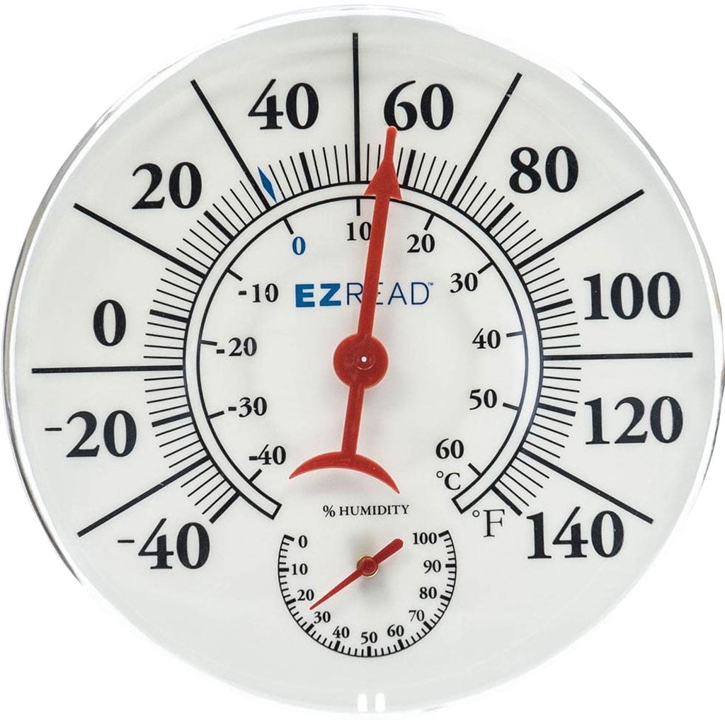Ezread Indoor/Outdoor Dial Thermometer
