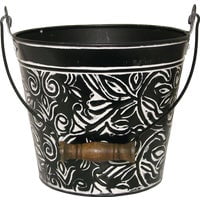 Headwind Consumer Products Robert Allen Vintage Banded Metal Planter - Pack of 7 Bulk Trade Pack