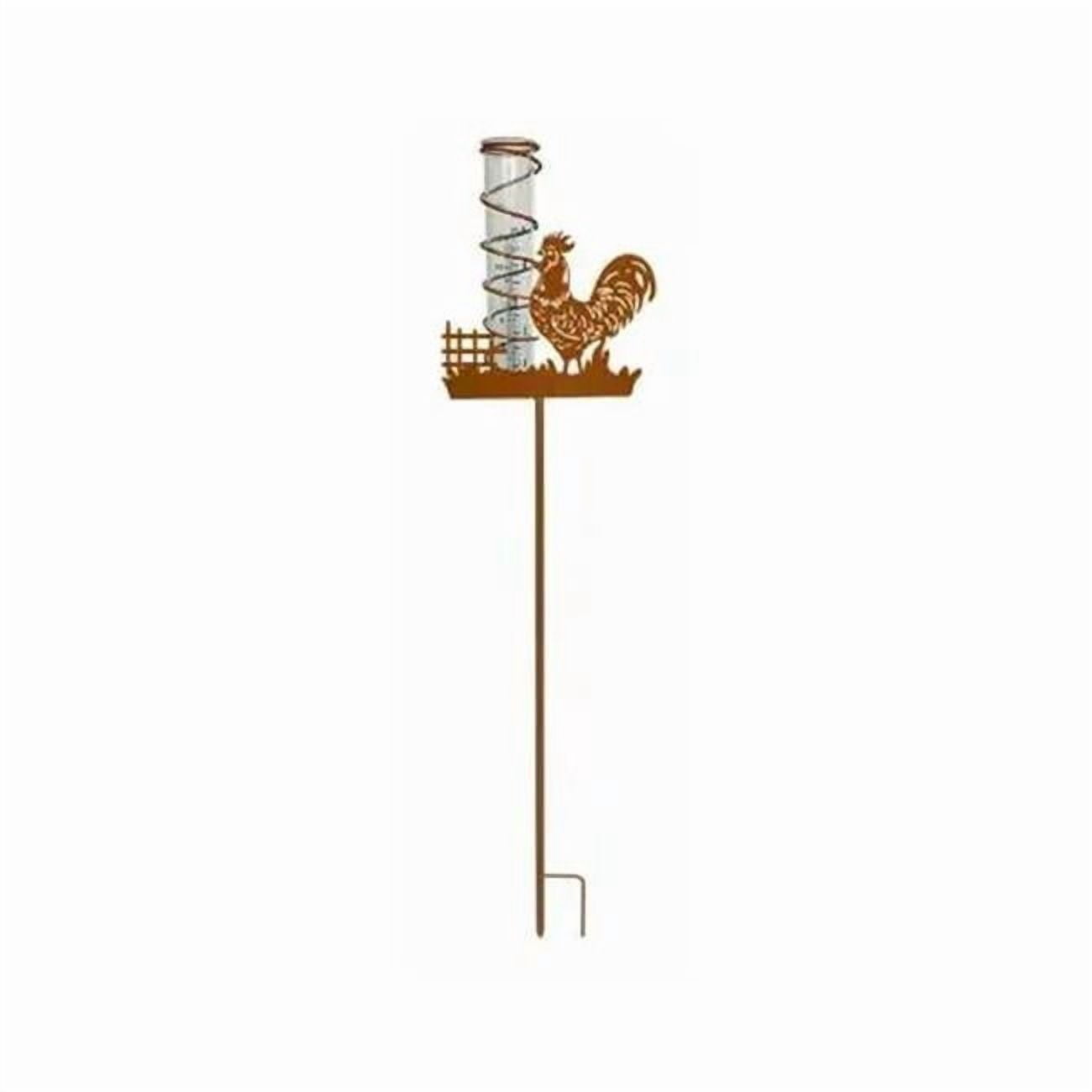 Headwind Consumer Products 140335 Rooster Rain Gauge Metal Stake