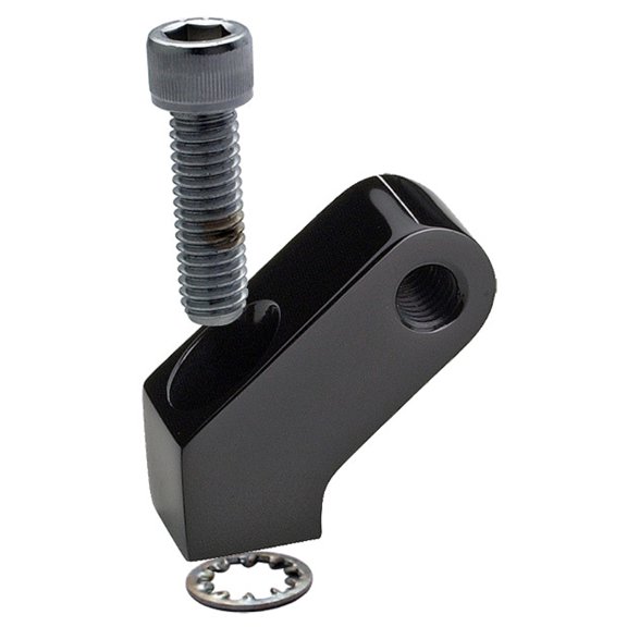 Headwinds Black Headlight Mounting Block 1.25" Fwd x 1" Fwd (1-0004ZA)