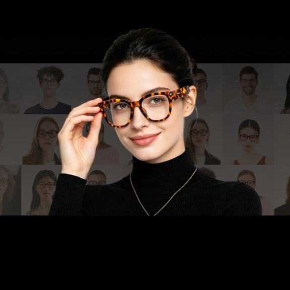 Headwolf AI Smart Glasses with Camera, 8MP Camera & 4K Image Sensor, Magnetic Privacy Cover, Voice Assistant, Visual Recognition, AI Translation, Open-Ear Bluetooth Audio for Work Travel Daily Use
