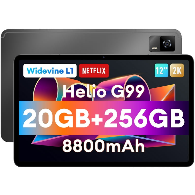 Android Tablet 12 inch, Headwolf HPad6 20GB RAM + 256GB ROM 