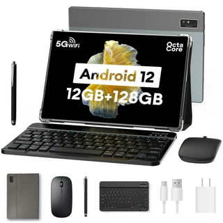 Tablette avec clavier – 4Go/128Go – écran 8″ – Dual SIM – AZERTY – Wifi – 2  Caméras – Noir - ivoiresmart