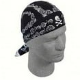 thumbnail image 1 of Zan Headgear Flydanna Headwrap Black Paisley, 1 of 2