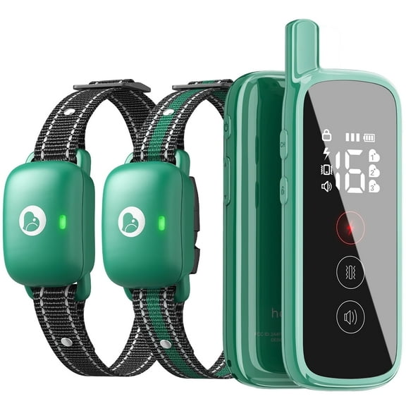 Heaflex Dog Training Collar, Waterproof e-Collar with Shock, Beep & Vibrate Modes for 5-120 lbs Dogs